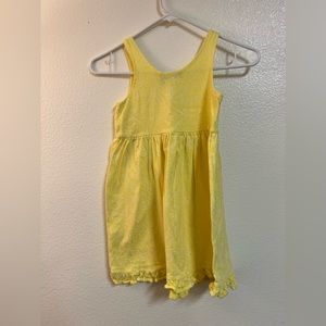 Yellow sun dress